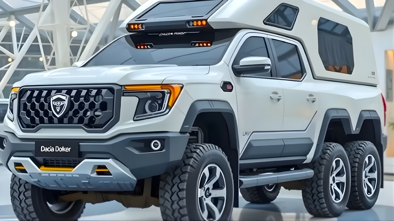 2026 Dacia Docker Camper Van Revealed with Practical Design and Budget-Friendly Features
